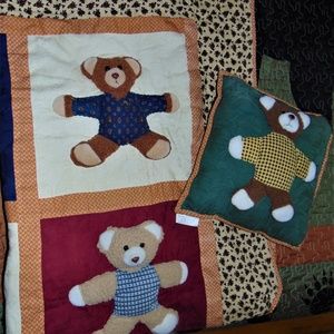 3D Bear Blanket & Pillow...